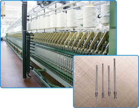 Heavy Duty Textile Spindles Manufacturers & Supplier India